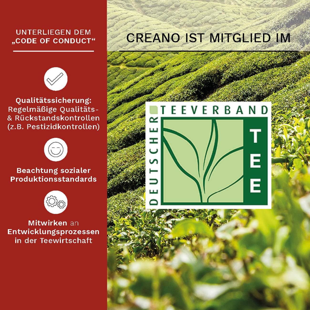 Theebloemenmix 6 witte theeballen