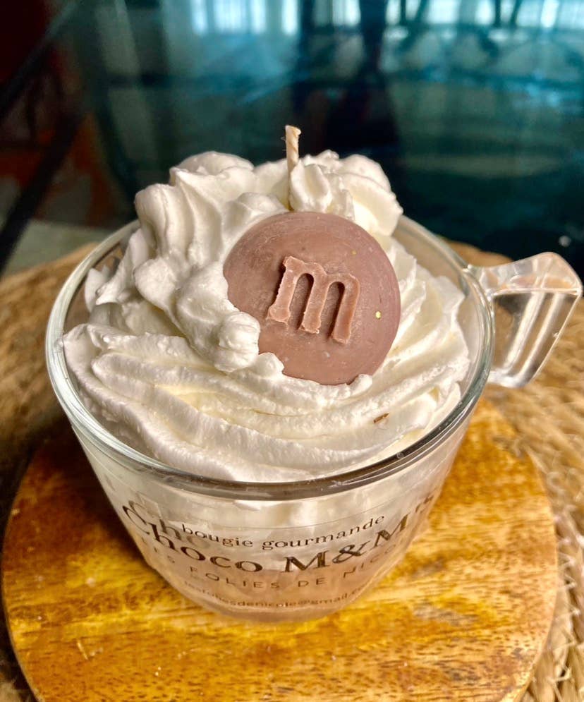 Gourmet chocoladedadelnootkaars