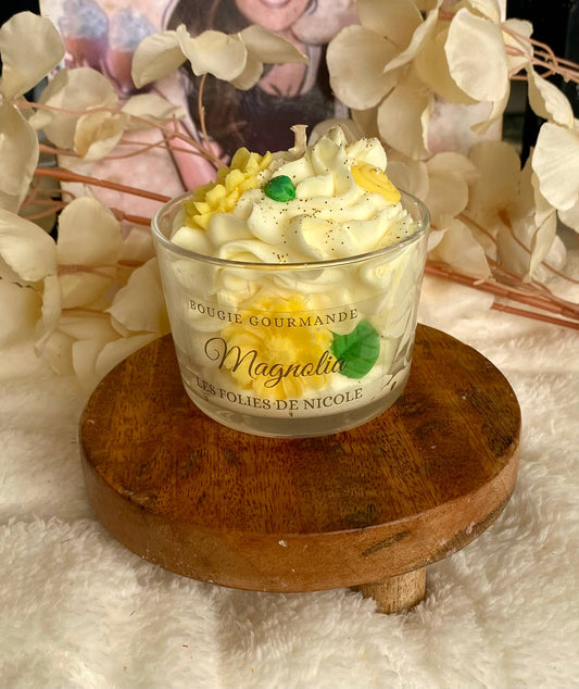 Magnolia gourmetkaars