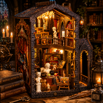 Book Nook Wooden 3D Puzzle Art Studio