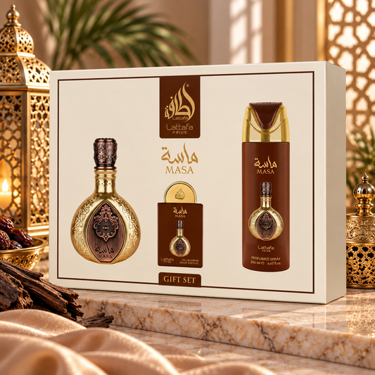 Giftset Masa 3st - LATTAFA P 100ml + 200ml + 20ml