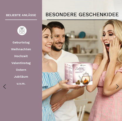 Geschenkset theepot 500 ml, 6 x zwarte thee