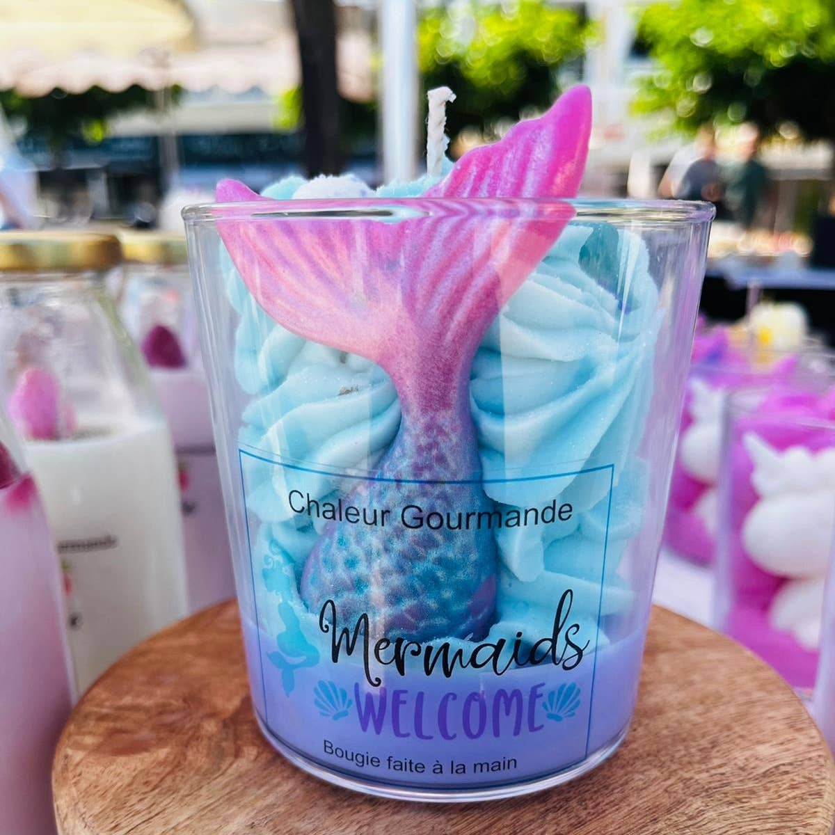 Mermaids geurkaars met exotisch fruit