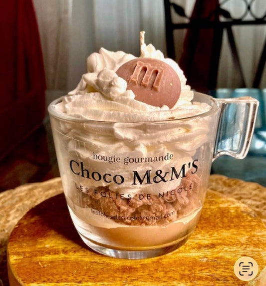 Gourmet chocoladedadelnootkaars